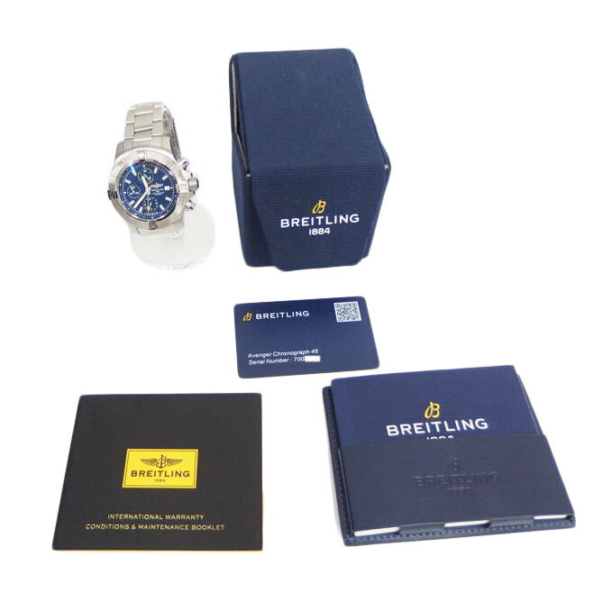 BREITLING ブライトリング/アヴェンジャー・クロノグラフ45/オートマチック/A13317//700****/Aランク/82