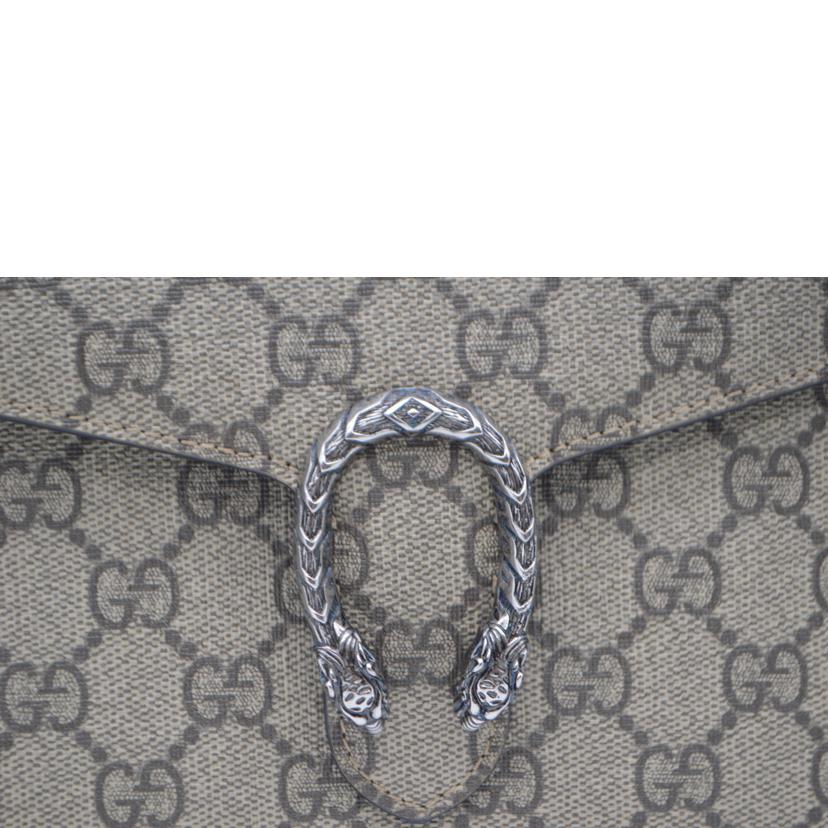 GUCCI グッチ/GGススプリームディオニュソスチェーンレザーウォレット/401231//496***/Aランク/89