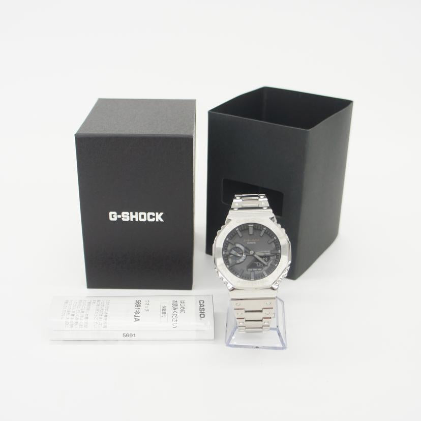 CASIO カシオ/G-SHOCK/フルメタル/電波ソーラー×スマホリンク/GM-B2100D-1AJF//001*****/Aランク/75