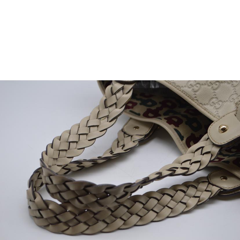 GUCCI グッチ/グッチシマホースビットメッシュレザートート/162900//001***/Bランク/89