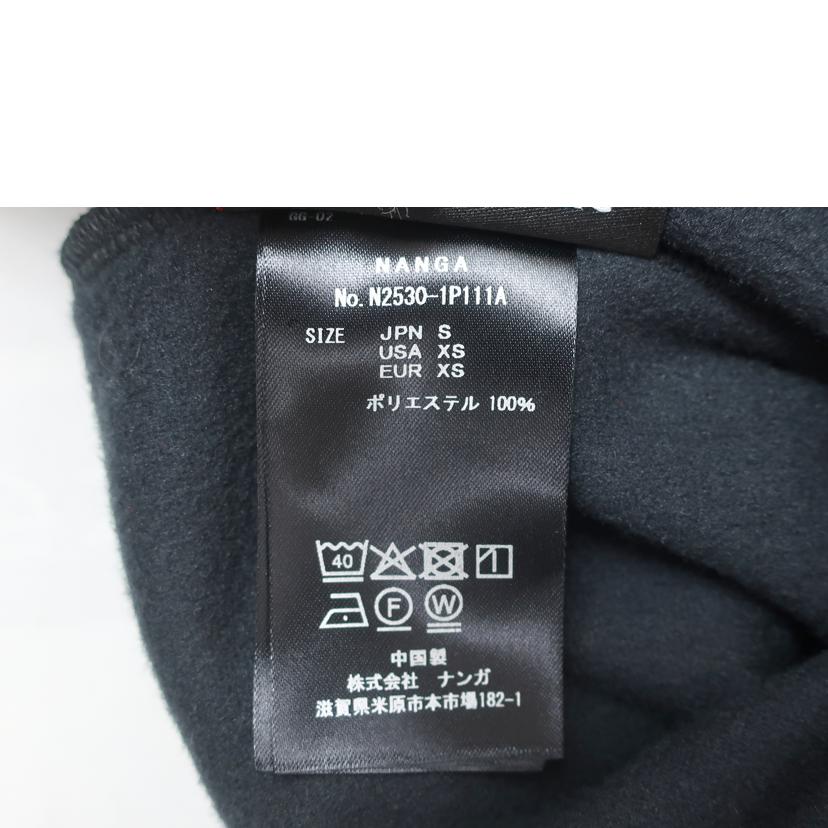 NANGA ナンガ/ハーフジップフリース Sサイズ ブラック/N2530-1P111A//Aランク/65