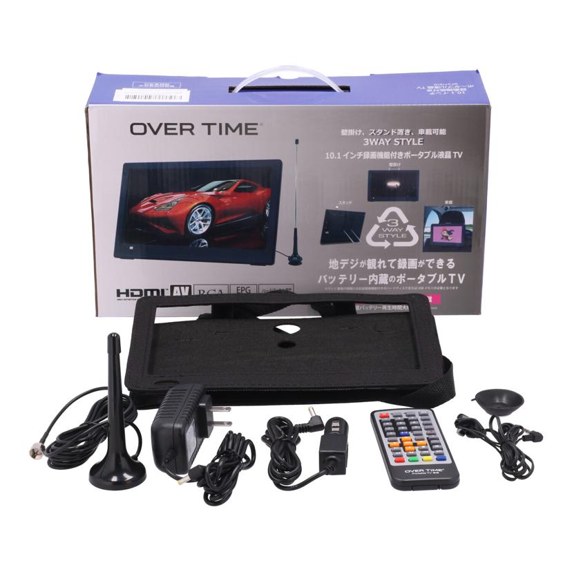 OVER TIME ダイアモンドヘッド /10.1インチポータブルTV/OT-CT101G//CT101G220900131/Bランク/62
