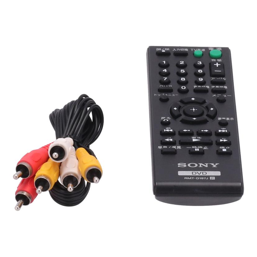 SONY ソニー/DVDプレーヤー/DVP-SR20//2435987/Bランク/65