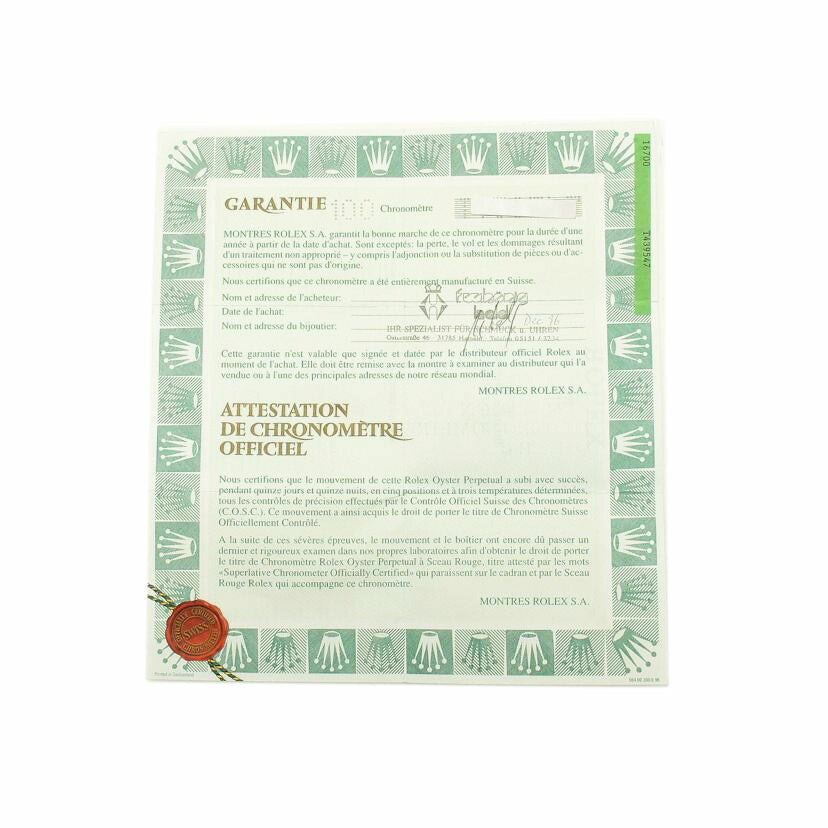 ROLEX ロレックス/GMTマスター・ペプシ/A番/最終品番/16700//T43****/Aランク/75