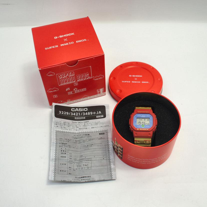 CASIO カシオ/G-SHOCK/スーパーマリオブラザーズコラボ/DW-5600SMB-4JR//322*/SAランク/69
