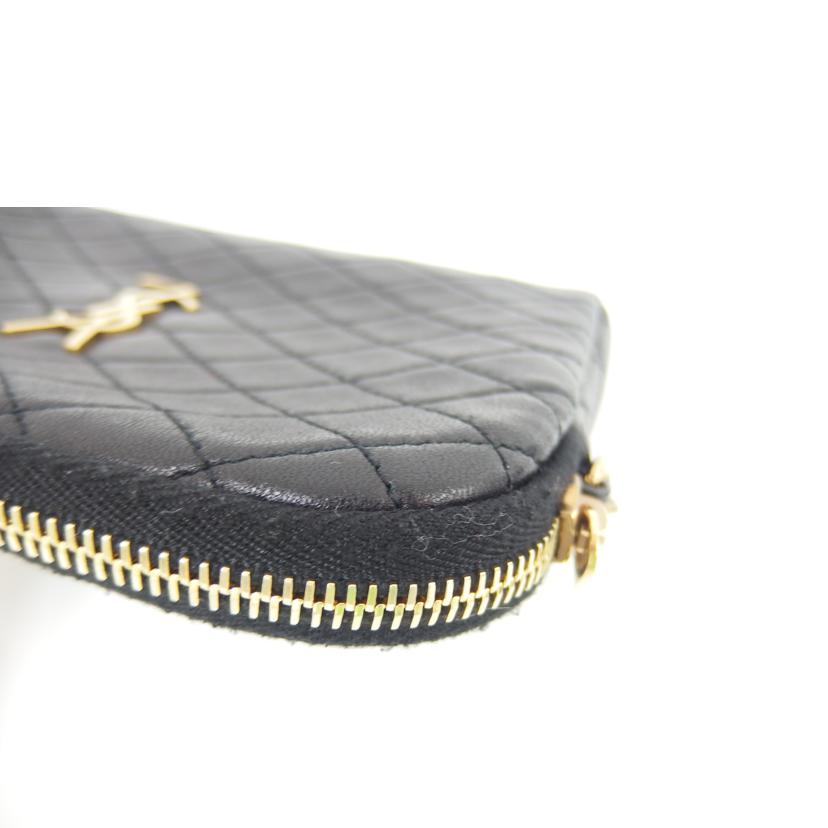 SAINT LAURENT サンローラン/ギャビーステッチチェーンショルダー /黒//ABランク/82