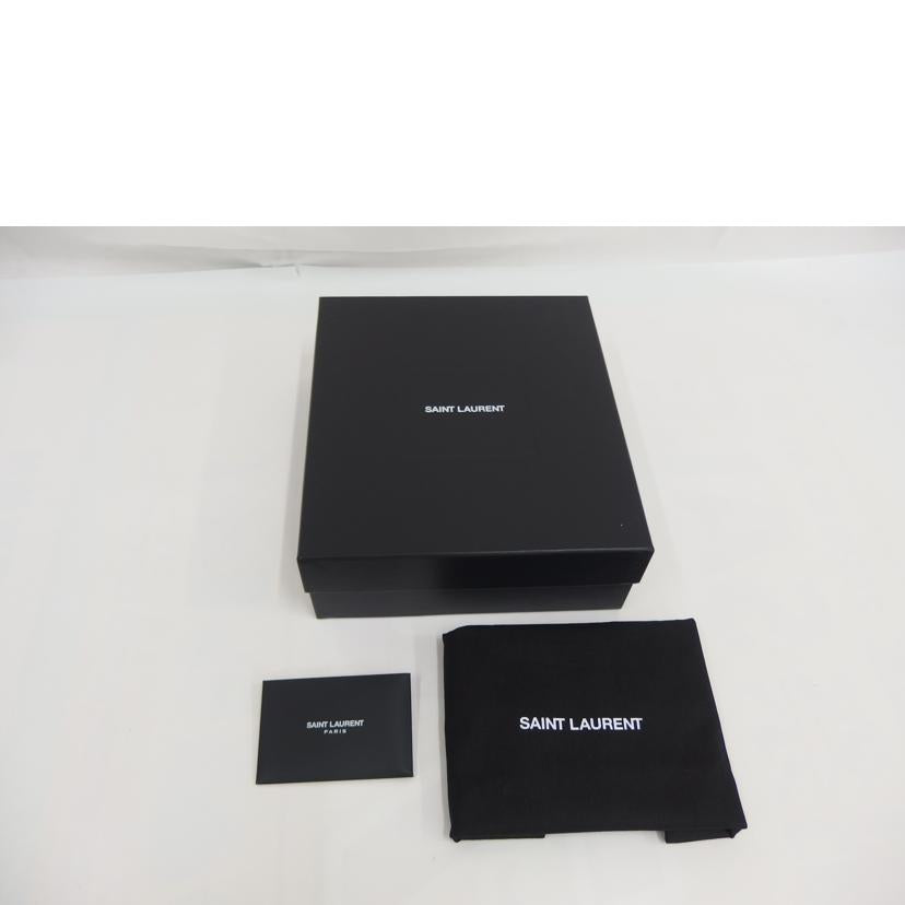 SAINT LAURENT サンローラン/ギャビーステッチチェーンショルダー /黒//ABランク/82