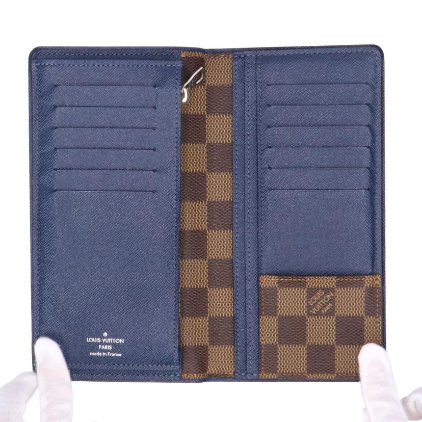 LV ルイヴィトン/ポルトフォイユ・ブラザ/ダミエ/N63153//SP0***/Aランク/70