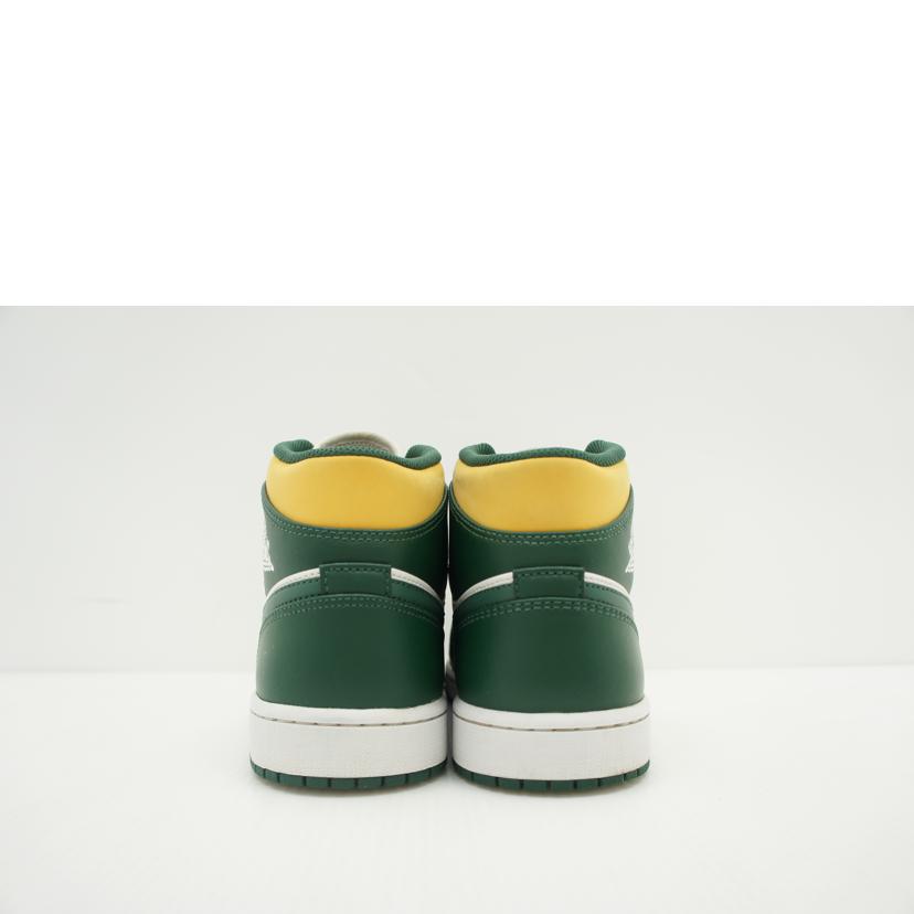 NIKE ナイキ/エアジョーダン1ミッド/シアトル・スーパーソニックス/554724-371//サイズ:27cm/ABランク/75