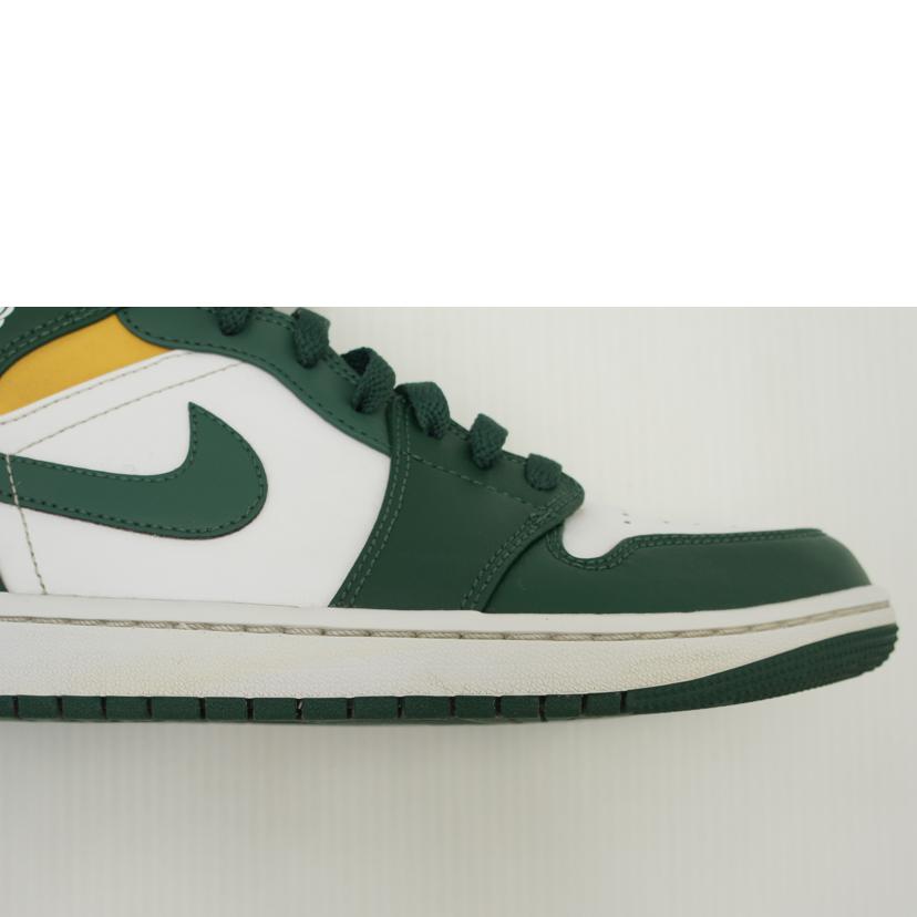 NIKE ナイキ/エアジョーダン1ミッド/シアトル・スーパーソニックス/554724-371//サイズ:27cm/ABランク/75
