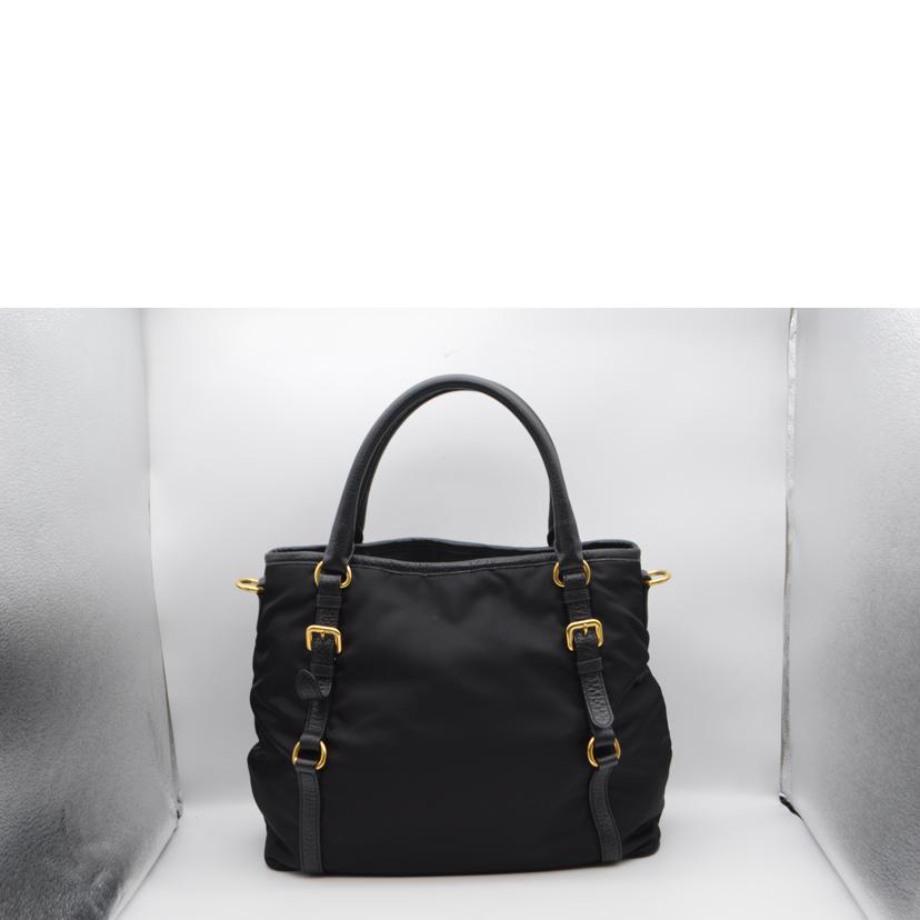 PRADA プラダ/テスートヴィッテロダイノ2wayレザーハンド/ネロ/BR4993//31G****/Aランク/89
