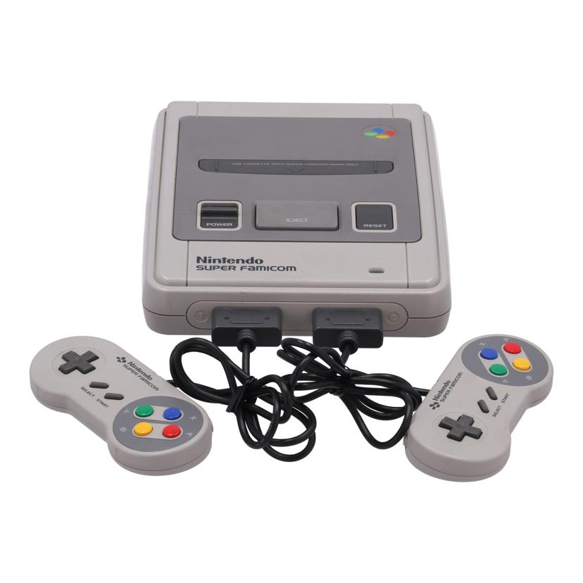 NINTENDO 任天堂 ニンテンドー /スーパーファミコン本体 後期型/SHVC-JPN-1//S24716008/Bランク/77