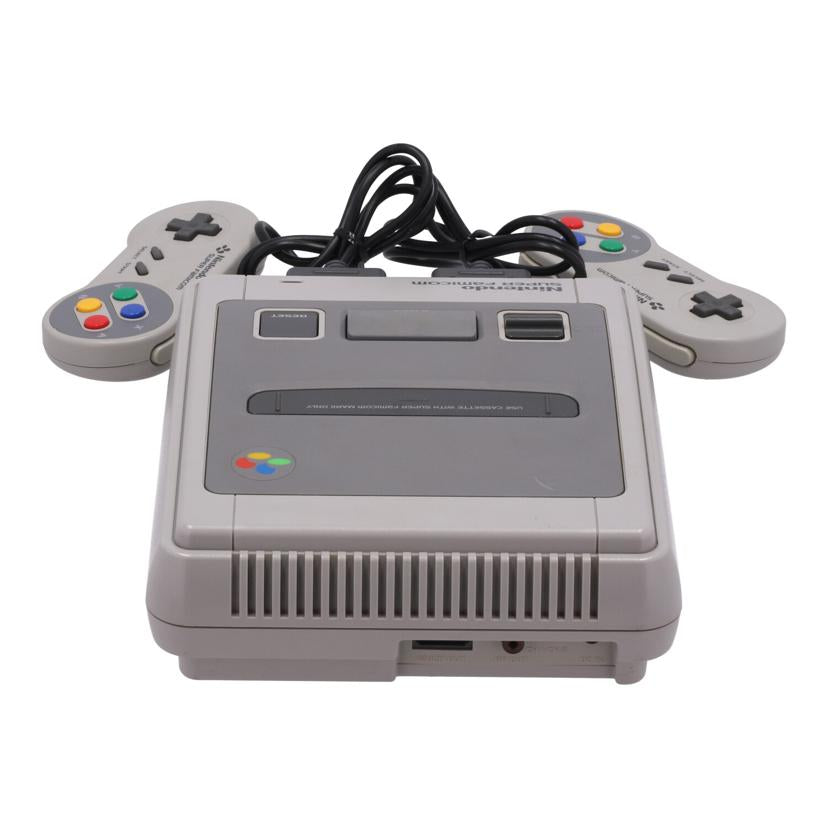 NINTENDO 任天堂 ニンテンドー /スーパーファミコン本体 後期型/SHVC-JPN-1//S24716008/Bランク/77