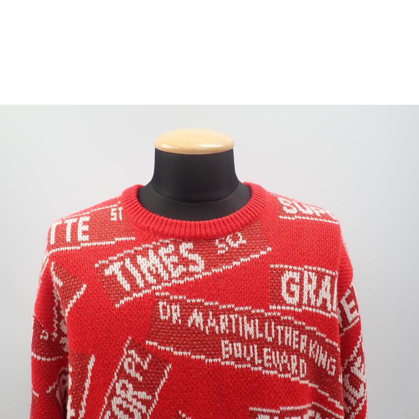 Supreme シュプリーム/★Supreme21ss street signs sweater//L/ABランク/62