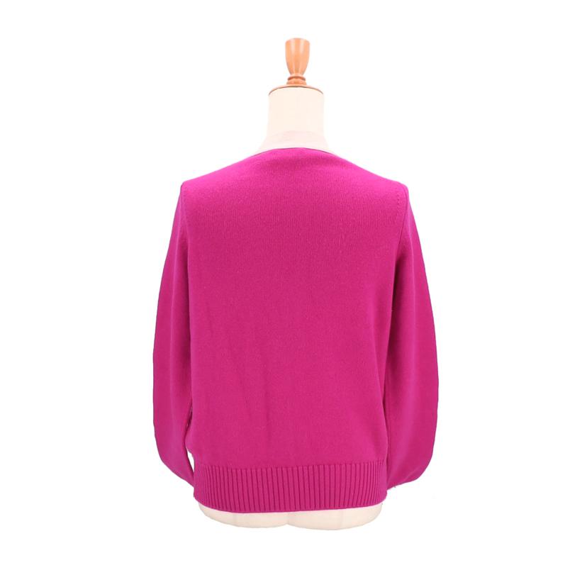 CHANEL シャネル/カシミヤカーディガンピンク/P53278K06886//ABランク/92