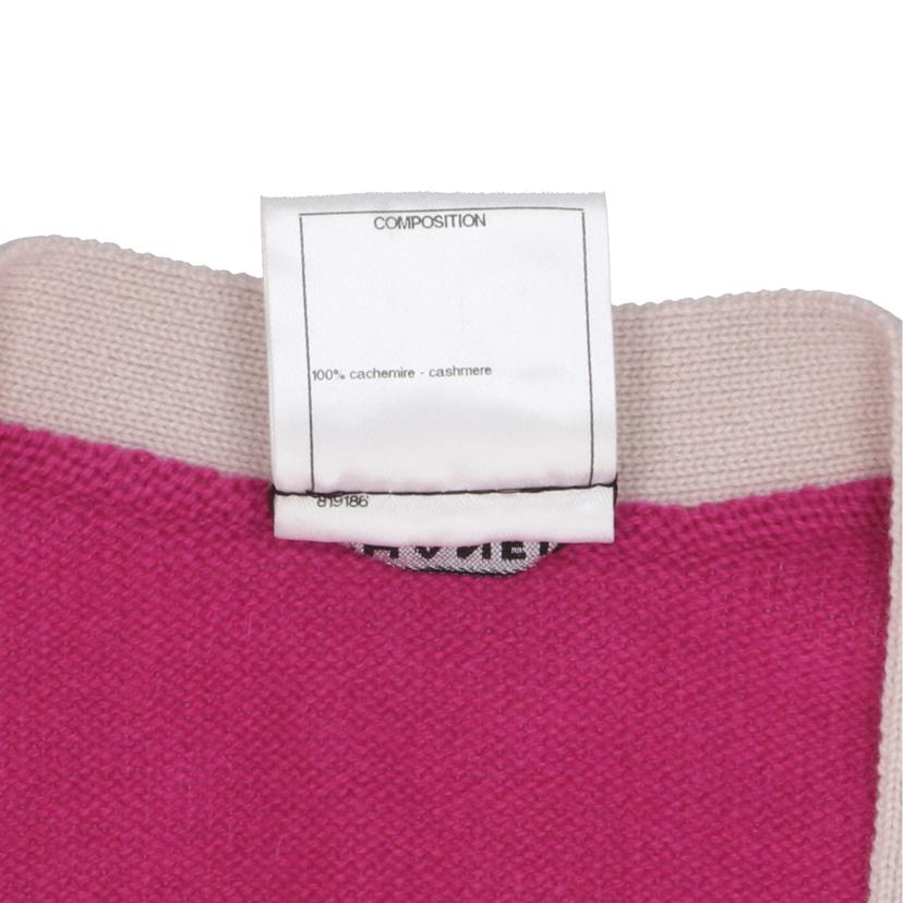 CHANEL シャネル/カシミヤカーディガンピンク/P53278K06886//ABランク/92