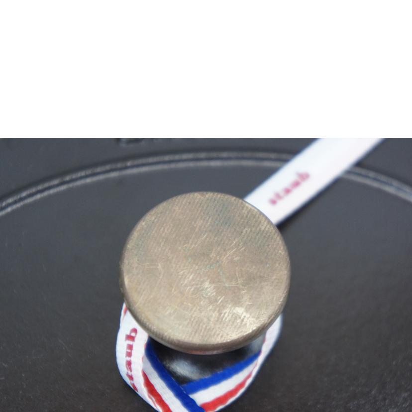 Staub ストウブ/ピコ ココット オーバル 27cm ブラック/両手鍋/1102725//Sランク/05