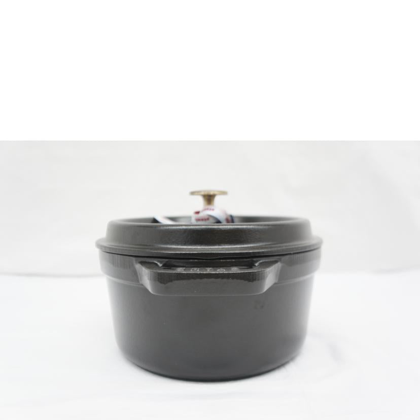 Staub ストウブ/ピコ ココット オーバル 27cm ブラック/両手鍋/1102725//Sランク/05