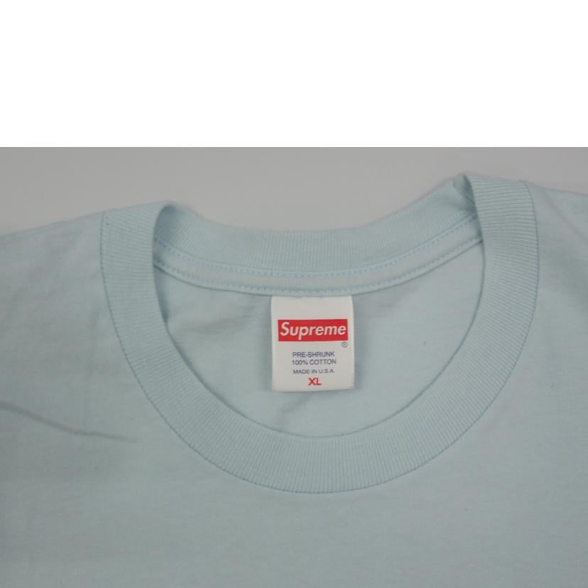 Supreme シュプリーム/★SupremeStillTalkingTeePaleBlue//XL/Cランク/62