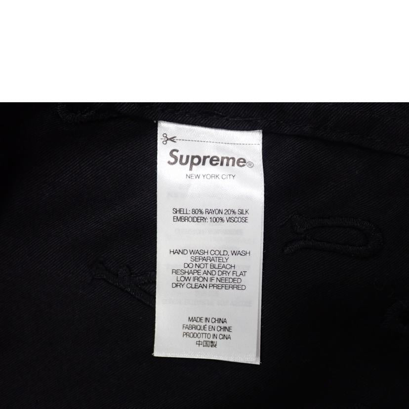 Supreme Supreme/★Supreme23SS刺繍デザインレーヨンミルク半袖シャツ//XXL/Bランク/62