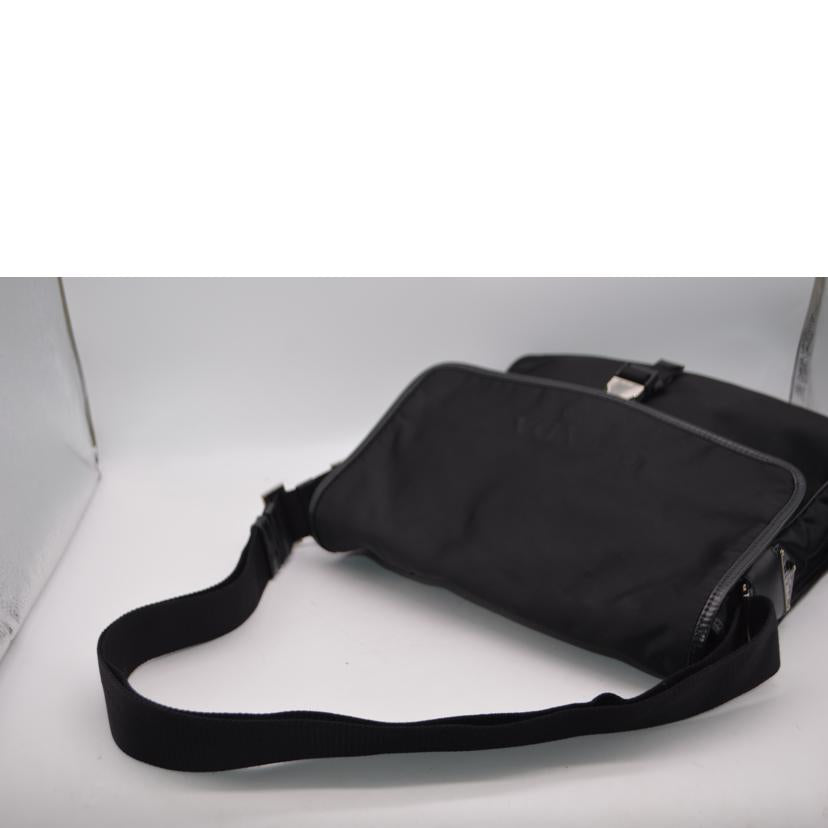 PRADA プラダ/テスートサフィアーノメッセンジャーバッグ/ネロ/2VD166//180/ABランク/89