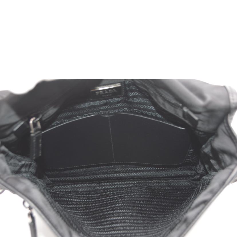PRADA プラダ/テスートサフィアーノメッセンジャーバッグ/ネロ/2VD166//180/ABランク/89