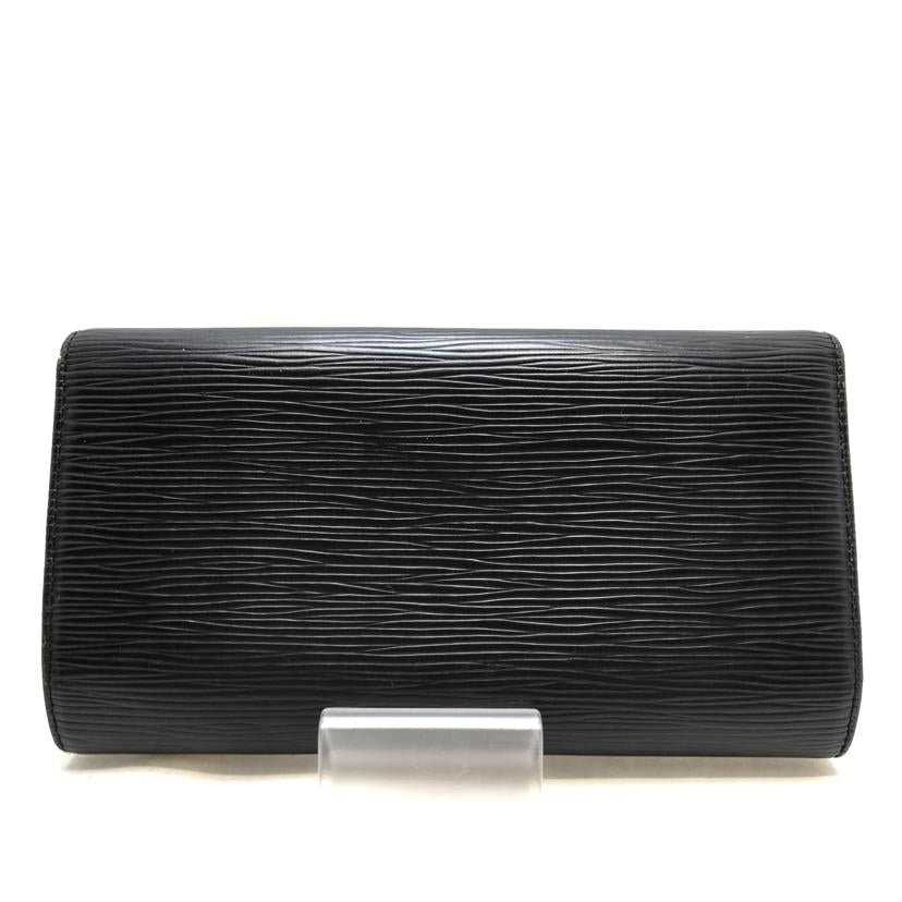 LV ルイヴィトン/ポルトトレゾール インターナショナル エピ ノワール/M63382//CA0***/Bランク/51