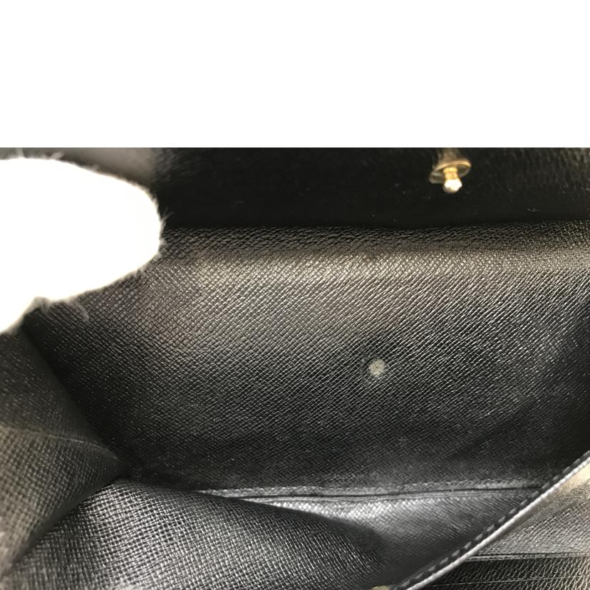 LV ルイヴィトン/ポルトトレゾール インターナショナル エピ ノワール/M63382//CA0***/Bランク/51