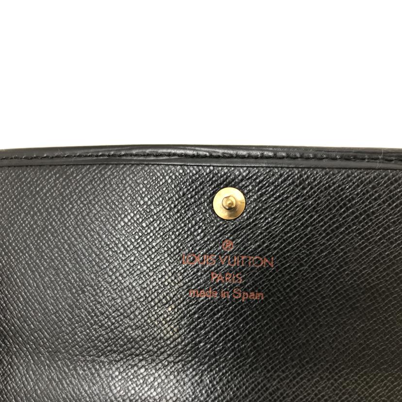 LV ルイヴィトン/ポルトトレゾール インターナショナル エピ ノワール/M63382//CA0***/Bランク/51