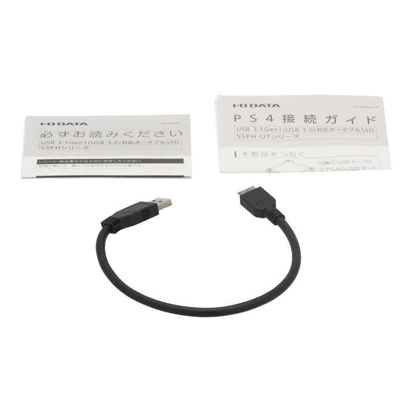 I.O DATA アイ・オー・データ /ポータブルSSD 480GB/SSPH-UT480R//-/Bランク/05
