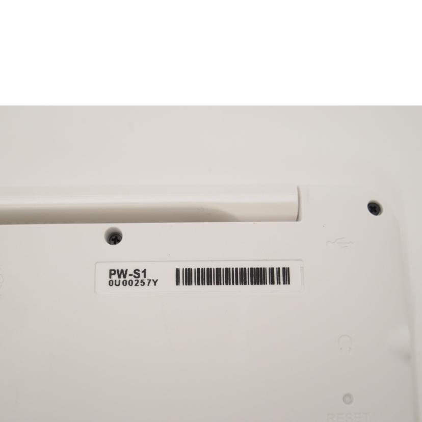 SHARP シャープ/電子辞書/Brain PW-S1-W//0U00257Y/Aランク/69