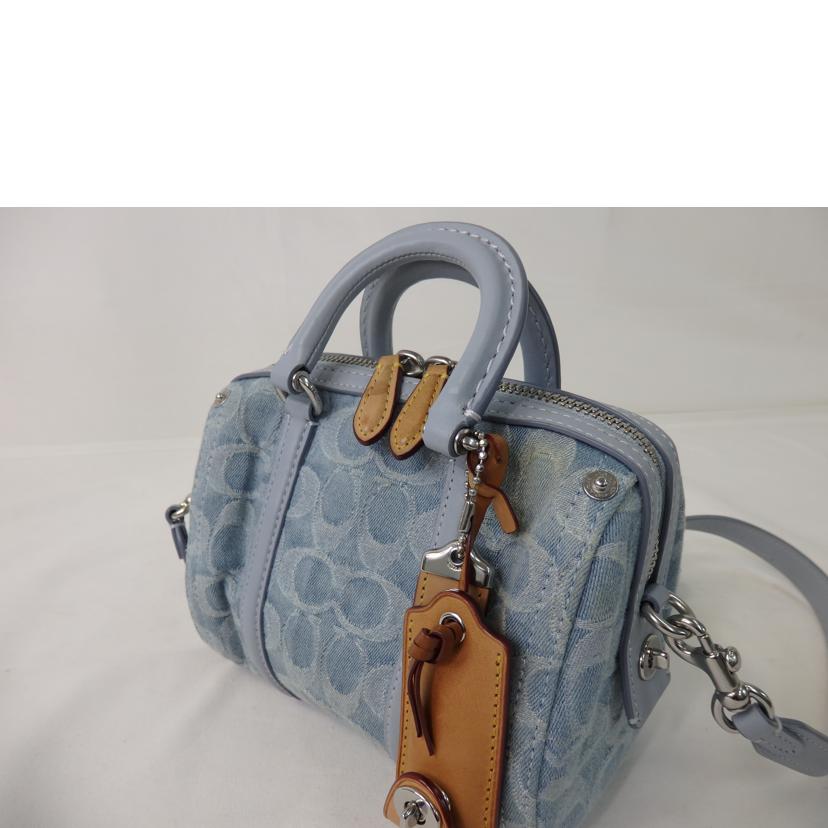 COACH コーチ/ルビーサッチェル18・シグネチャーデニム/CJ832//B23**/ABランク/84