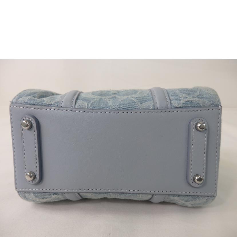 COACH コーチ/ルビーサッチェル18・シグネチャーデニム/CJ832//B23**/ABランク/84