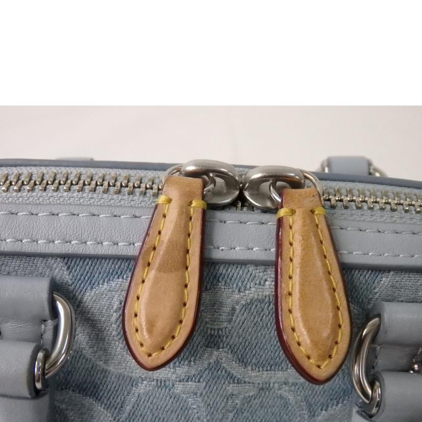 COACH コーチ/ルビーサッチェル18・シグネチャーデニム/CJ832//B23**/ABランク/84