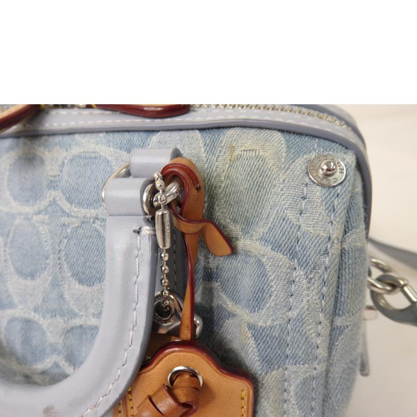 COACH コーチ/ルビーサッチェル18・シグネチャーデニム/CJ832//B23**/ABランク/84