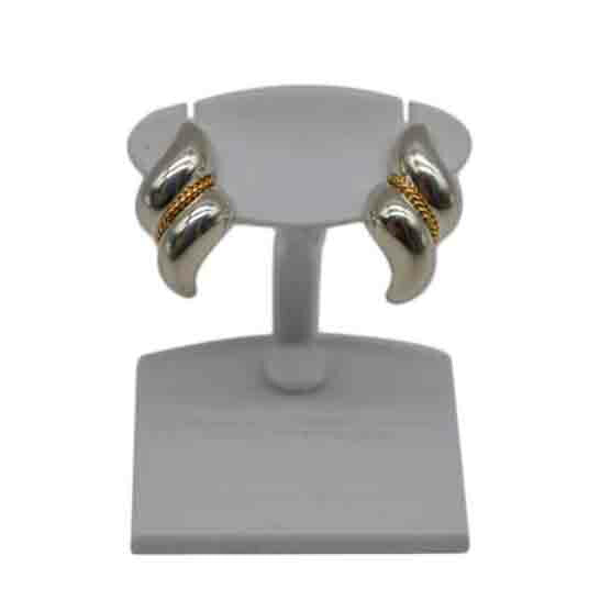 TIFFANY&Co. ティファニー/TIFFANY シェルツイストピアス SV/750/3.3g//ABランク/89