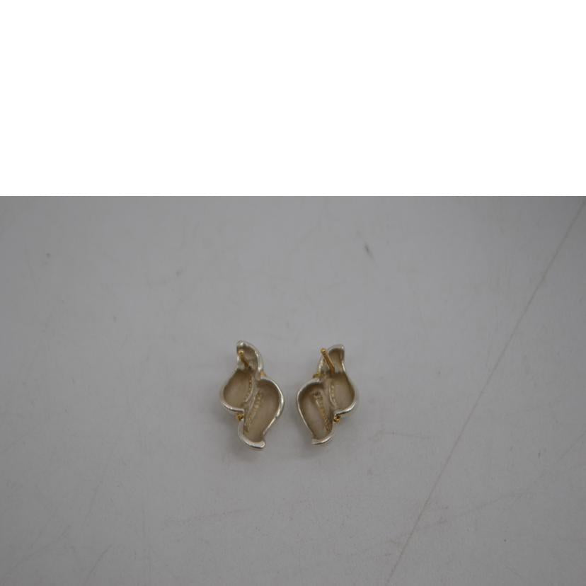 TIFFANY&Co. ティファニー/TIFFANY シェルツイストピアス SV/750/3.3g//ABランク/89