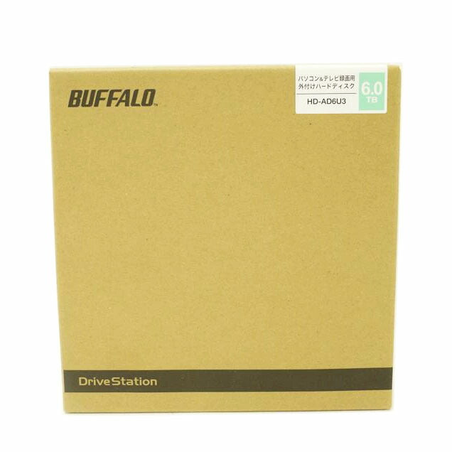 BUFFALO バッファロー/外付けHDD 6.0TB/HD-AD6U3//1191/Sランク/69