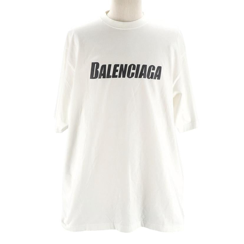 BALENCIAGA バレンシアガ/オーバーサイズロゴTシャツホワイト//ABランク/92