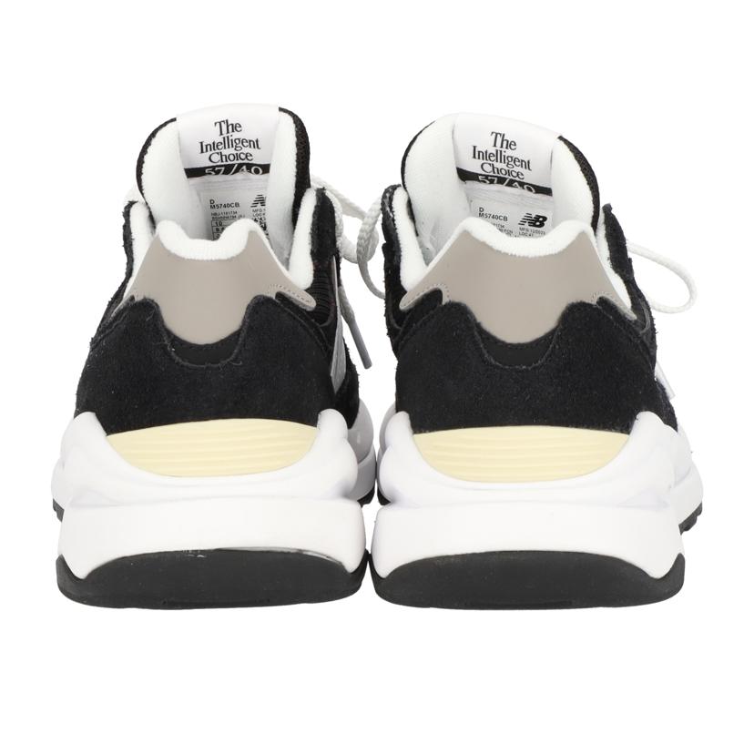NewBlance ニューバランス/NB/スエードシューズ/黒白/M5740CB//サイズ28cm/SAランク/03