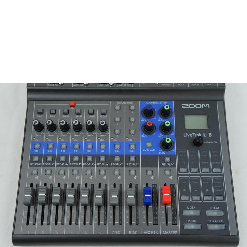 ZOOM ズーム/デジタルミキサー/LiveTrak L-8/LiveTrak L-8//C48026453/ABランク/67