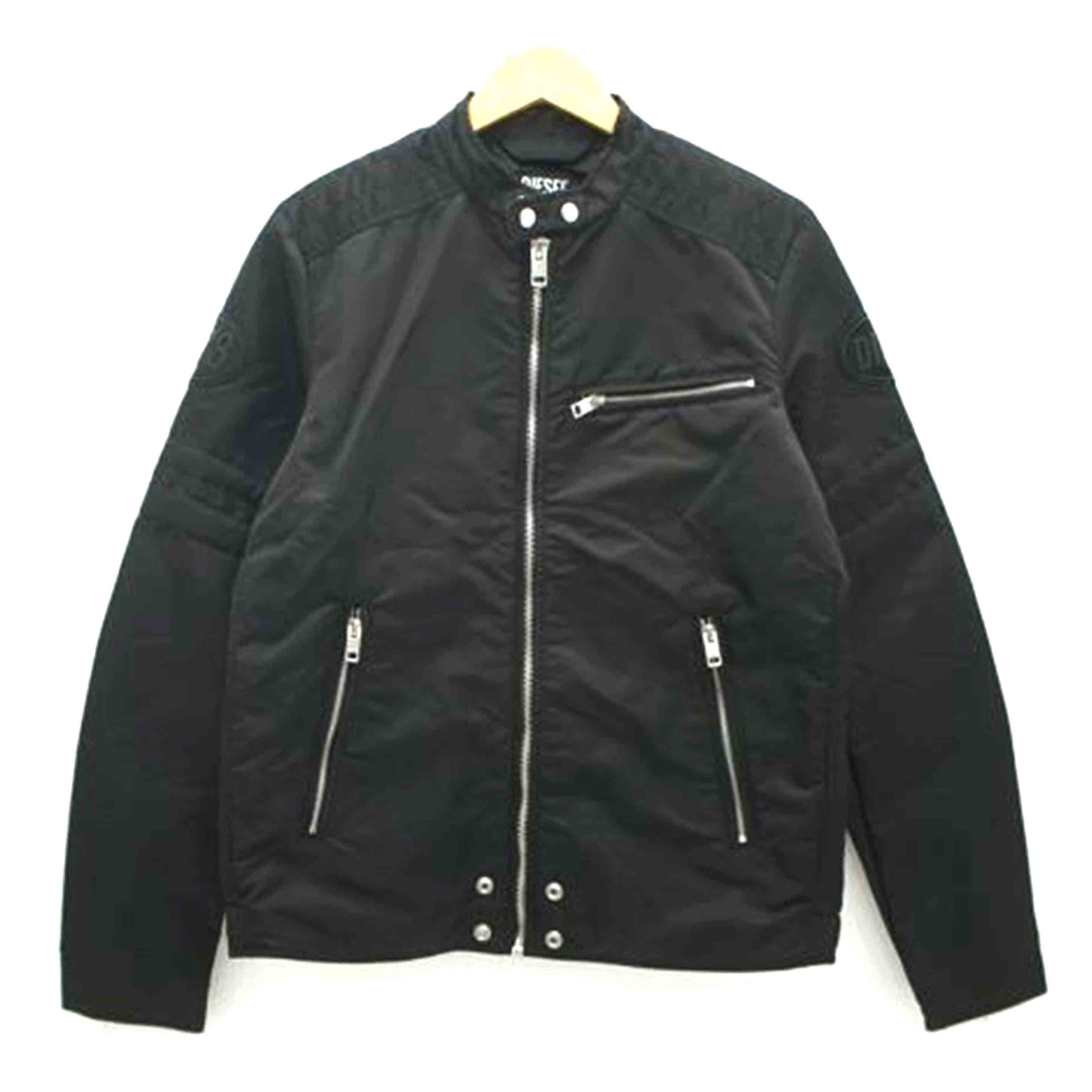 DIESEL ディーゼル/ナイロンライダースジャケット/ブラック/00SKL8//CLG 613 514 707 019/Aランク/20