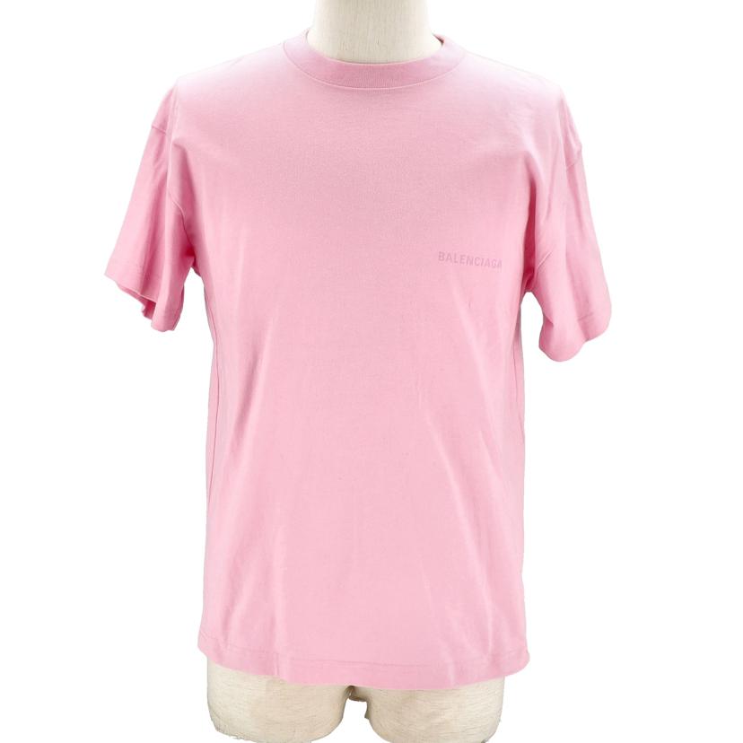 BALENCIAGA バレンシアガ/ピンクロゴTシャツ//ABランク/92