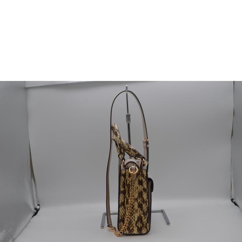 COACH コーチ/シグネチャースネークプリント2wayレザーハンド/C7227//E22**/SAランク/89