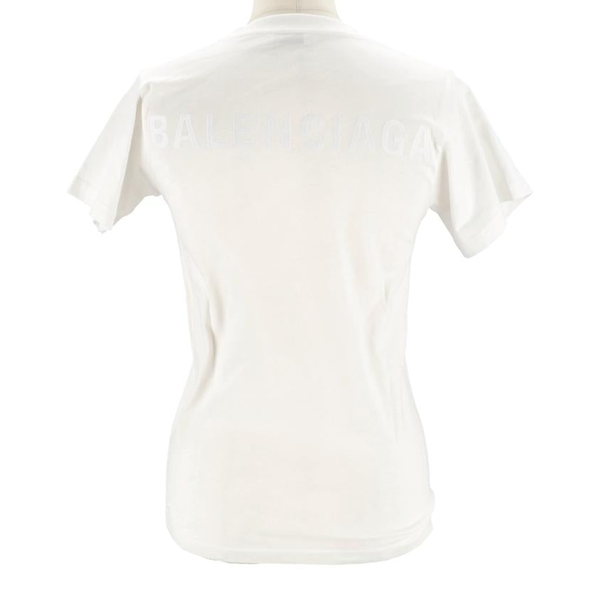 BALENCIAGA バレンシアガ/オールホワイトロゴTシャツ//Aランク/92