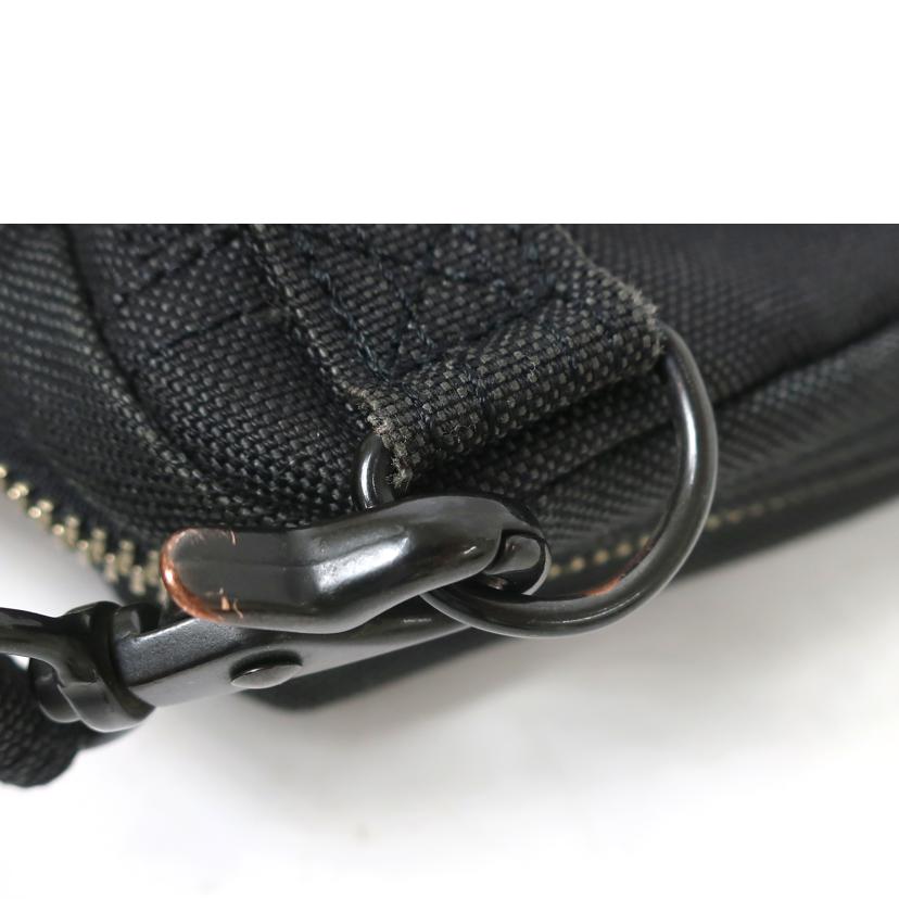 PORTER ポーター/スモーキー ショルダーバッグ クラッチバッグ ダークグレー//Aランク/65