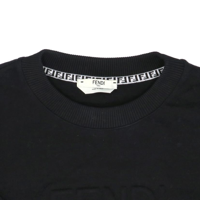 FENDI フェンディ/エンボスロゴスウェットブラック//ABランク/92