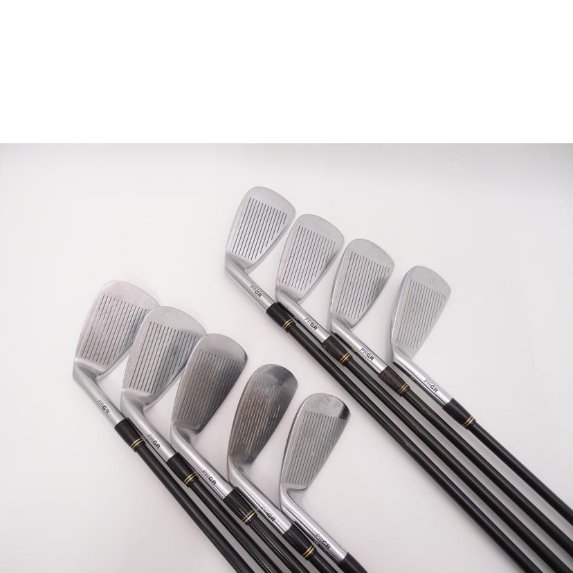 PRGR プロギア/アイアンセット/9本/DATA080 M-37/DATA811//ABランク/69