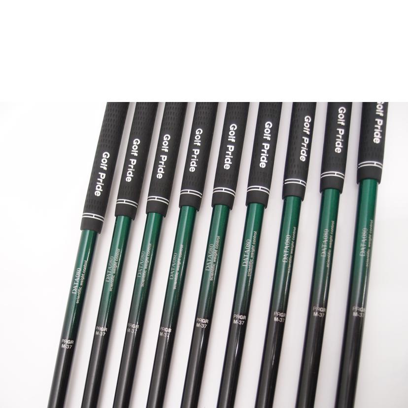 PRGR プロギア/アイアンセット/9本/DATA080 M-37/DATA811//ABランク/69