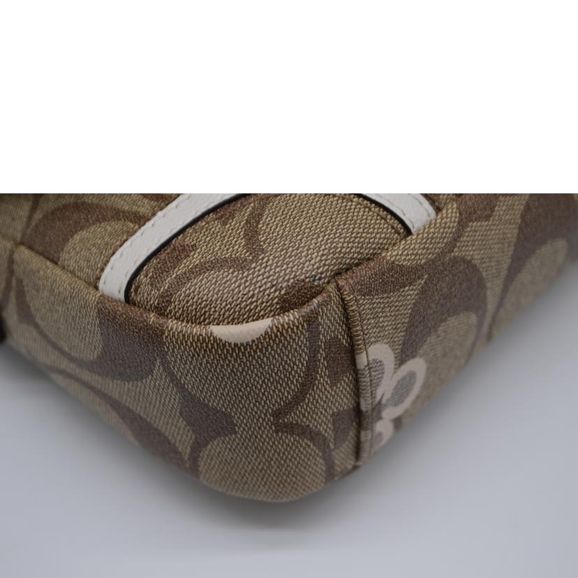 COACH コーチ/ヘリテージシグネチャーフローラルプリントショルダー/F48364//Aランク/89